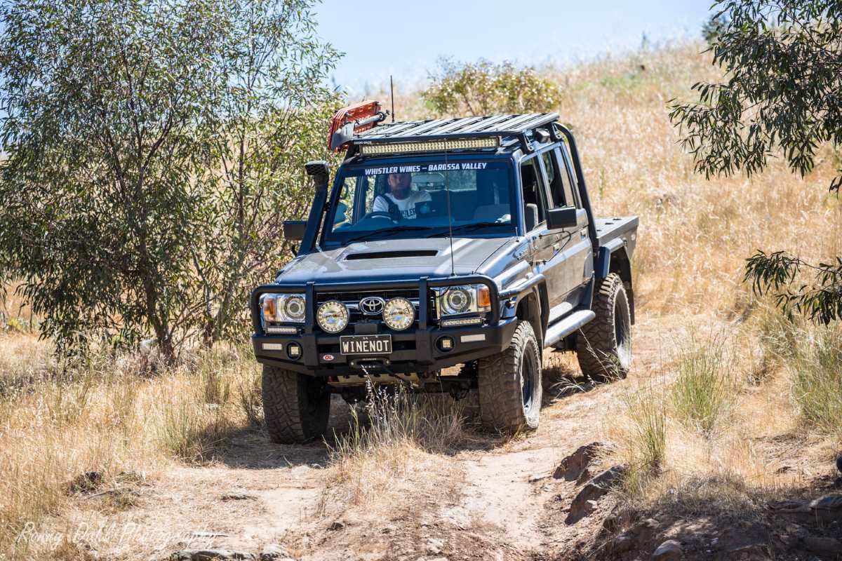 Toyota Landcruiser, modified.