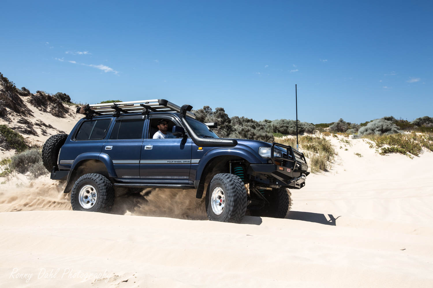 V8 Land Cruiser 80 series, Modified.