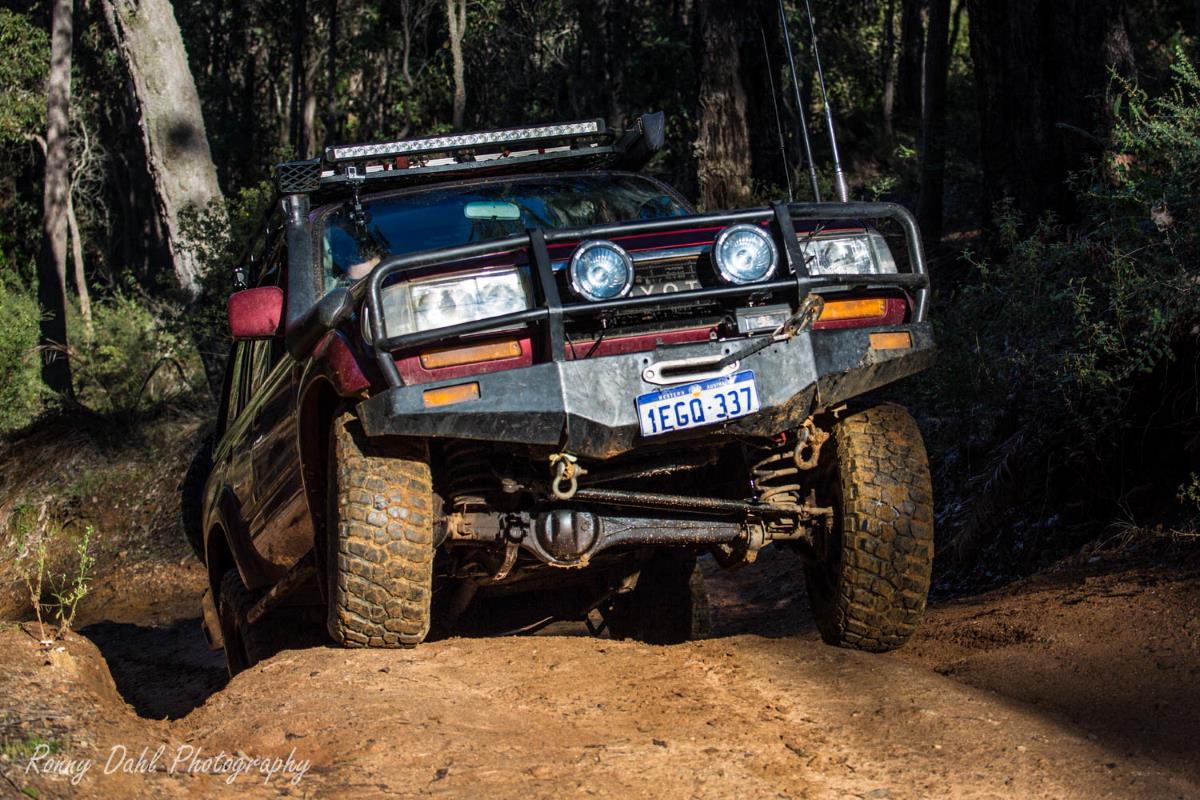 Toyota landcruiser 80 series, Modified.