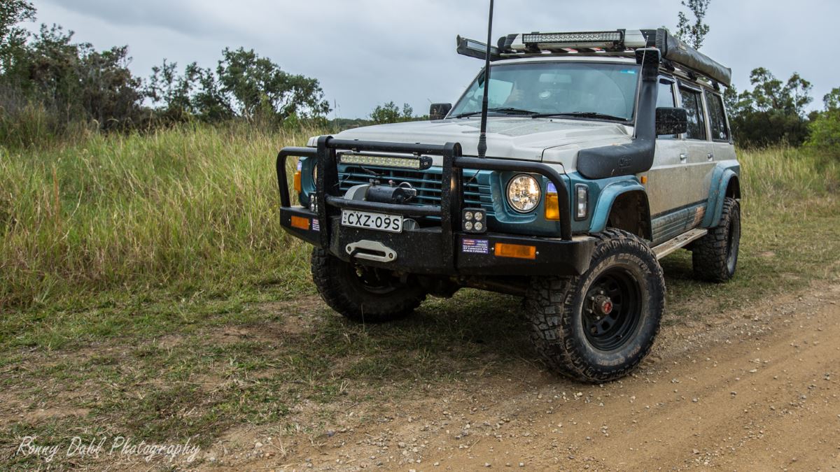 V8 Nissan Patrol Brunswick, Modified.