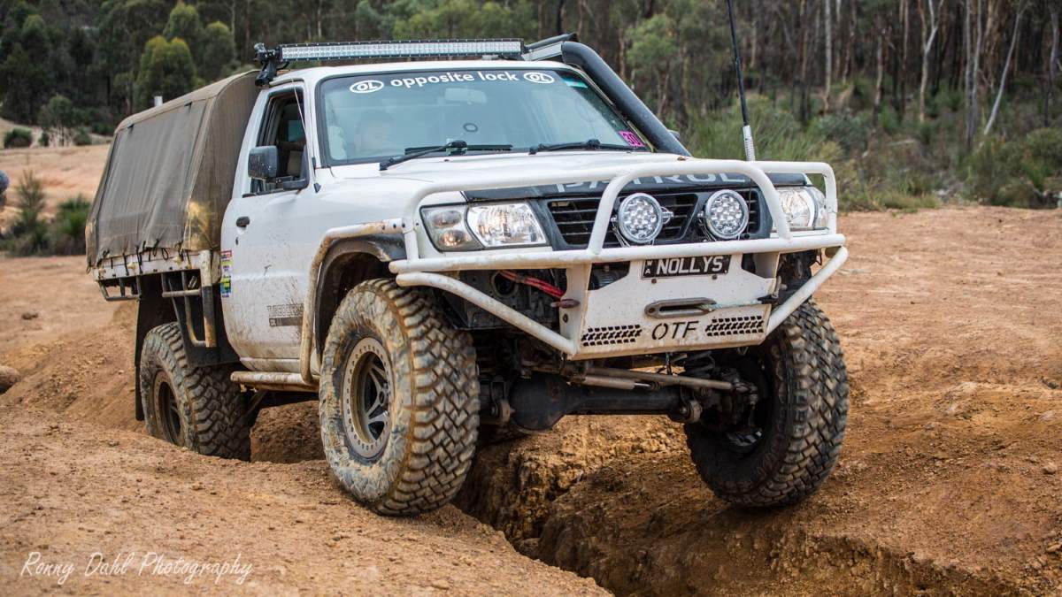 Nissan GU Patrol Ute, Modified.